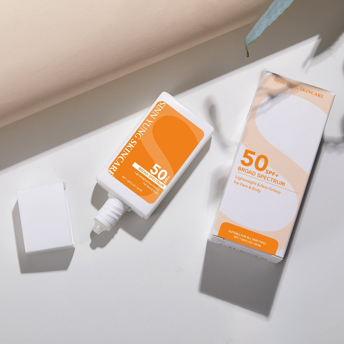 SPF50+ Broad Spectrum Sunscreen – Lightweight, Non-Greasy Protection for Face & Body