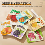Fruit Extract Face Mask Set – Hydrating, Brightening & Anti-Aging Sheet Masks (12 Varieties)