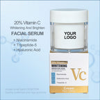 20% Vitamin C Brightening Face Cream with Niacinamide & Hyaluronic Acid – 50ml