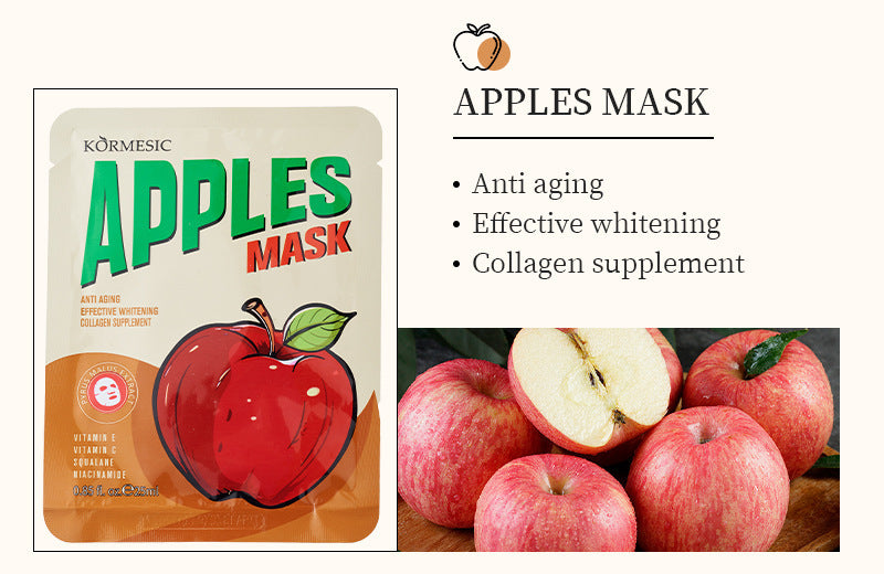 Fruit Extract Face Mask Set – Hydrating, Brightening & Anti-Aging Sheet Masks (12 Varieties)