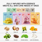 Skin Care Face Mask Set | Hydrating, Firming & Anti-wrinkle Sheet Masks 25g