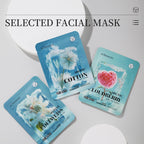 Plant Extract Hydrating Face Mask – Brightening, Repairing & Anti-Aging Facial Sheet Masks (6 Varieties)