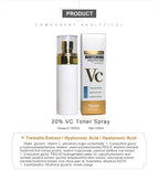 20% Vitamin C Brightening Toner Spray | Tremella Extract & Hyaluronic Acid | 100ml