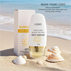 SPF 50 Sunscreen Cream | Broad Spectrum UVA/UVB Protection | Lightweight & Water-Resistant