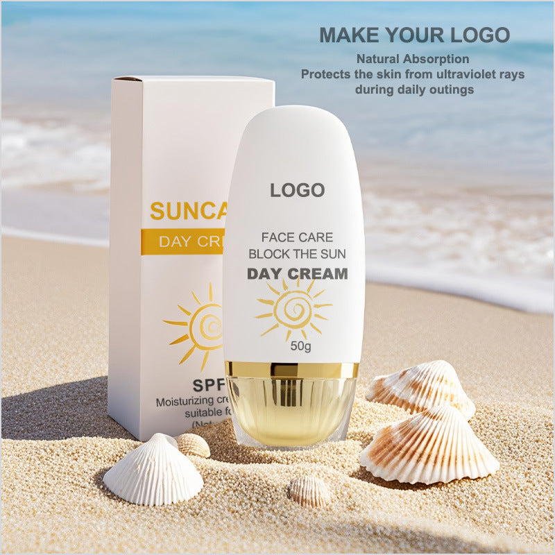 SPF 50 Sunscreen Cream | Broad Spectrum UVA/UVB Protection | Lightweight & Water-Resistant