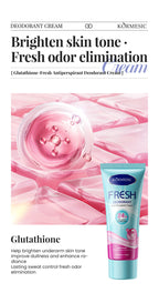 Underarm Antiperspirant Deodorant Cream — 24H Odor & Sweat Control for Men & Women
