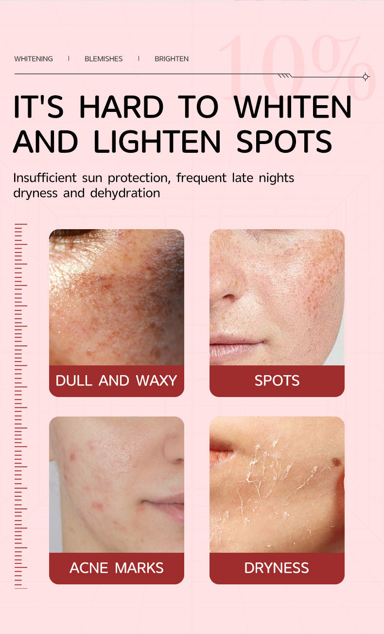 Dark Spot Corrector Serum | 10% Niacinamide + 4% Tranexamic Acid | Brightening & Whitening Face Serum