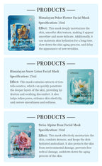 Plant Extract Hydrating Face Mask – Brightening, Repairing & Anti-Aging Facial Sheet Masks (6 Varieties)