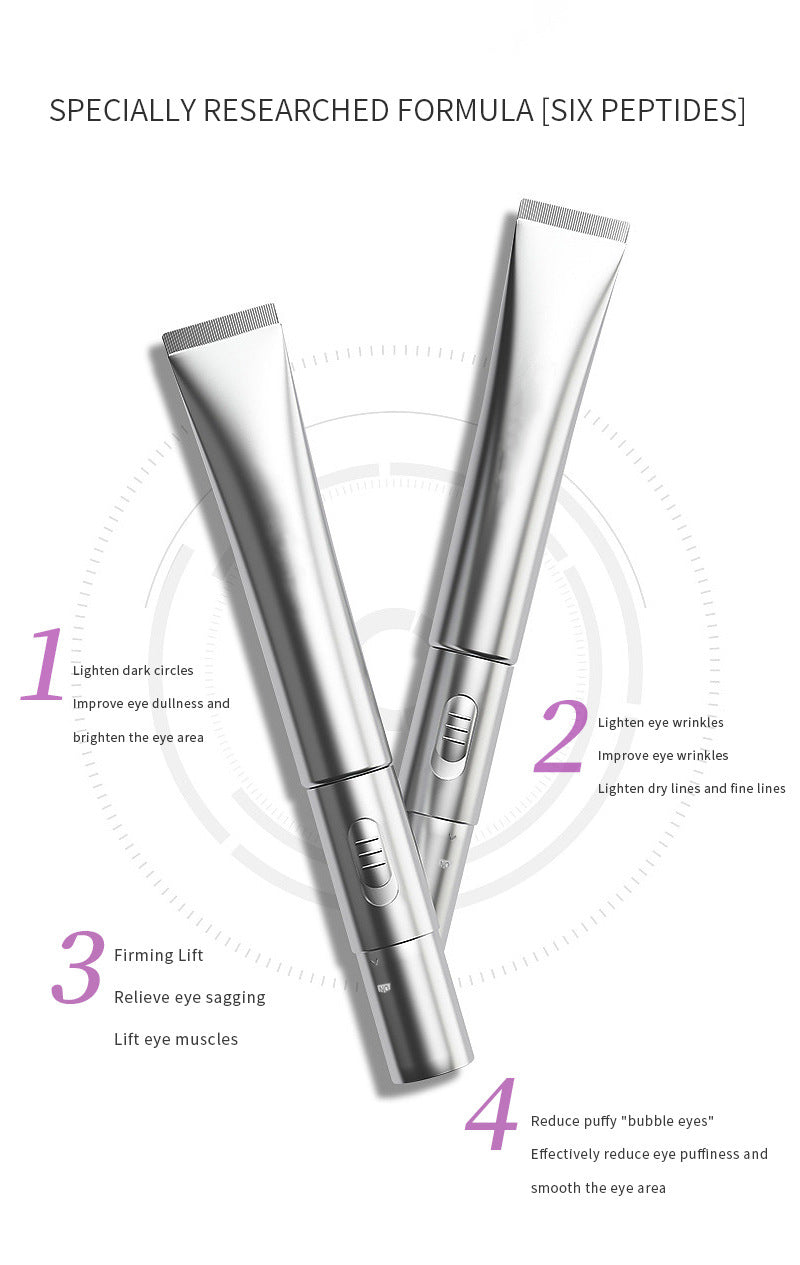 Mini Vibration Hexapeptide Eye Cream – Dark Circles, Eye Bags & Fine Lines | Wholesale OEM