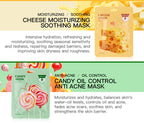 Skin Care Face Mask Set | Hydrating, Firming & Anti-wrinkle Sheet Masks 25g