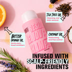 Wig Glue Residue Remover Shampoo for Synthetic and Human Hair with Tea Tree Oil & Coconut Oil