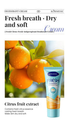 Underarm Antiperspirant Deodorant Cream — 24H Odor & Sweat Control for Men & Women
