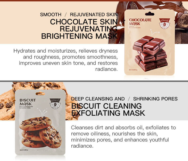 Skin Care Face Mask Set | Hydrating, Firming & Anti-wrinkle Sheet Masks 25g