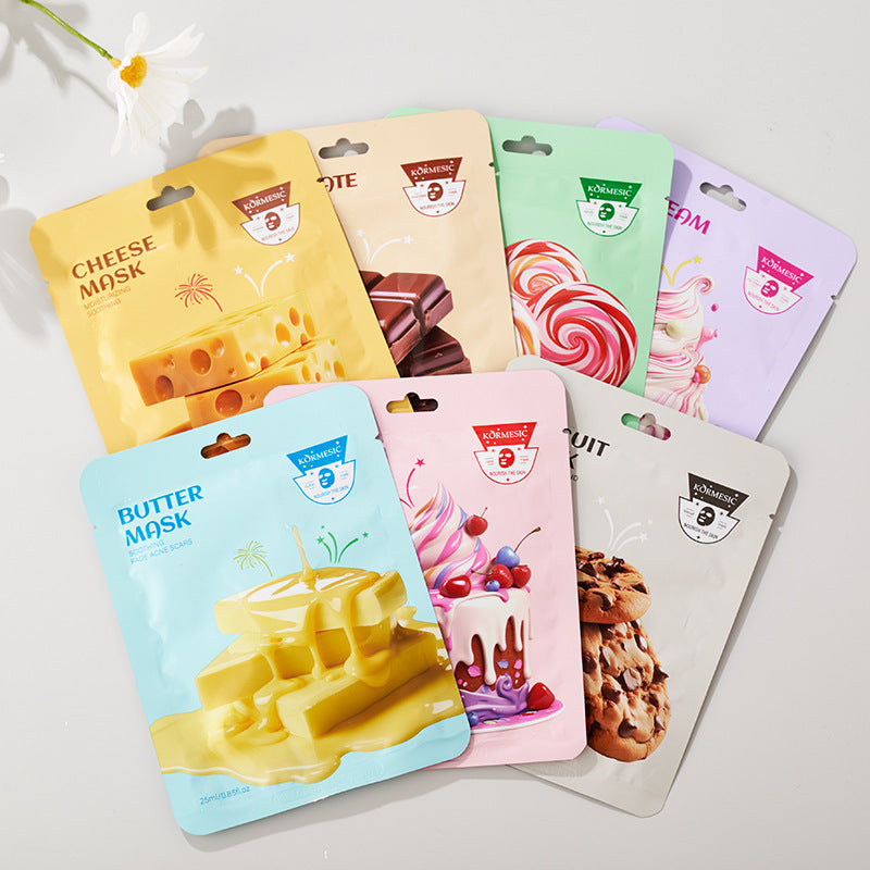 Skin Care Face Mask Set | Hydrating, Firming & Anti-wrinkle Sheet Masks 25g