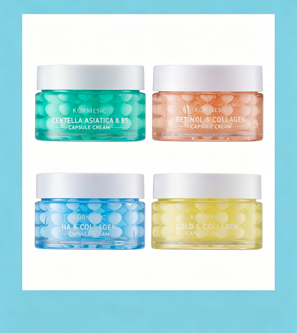 Premium Capsule Face Cream Hydrating Moisturizer – Collagen, Retinol, Hyaluronic Acid & Centella Asiatica