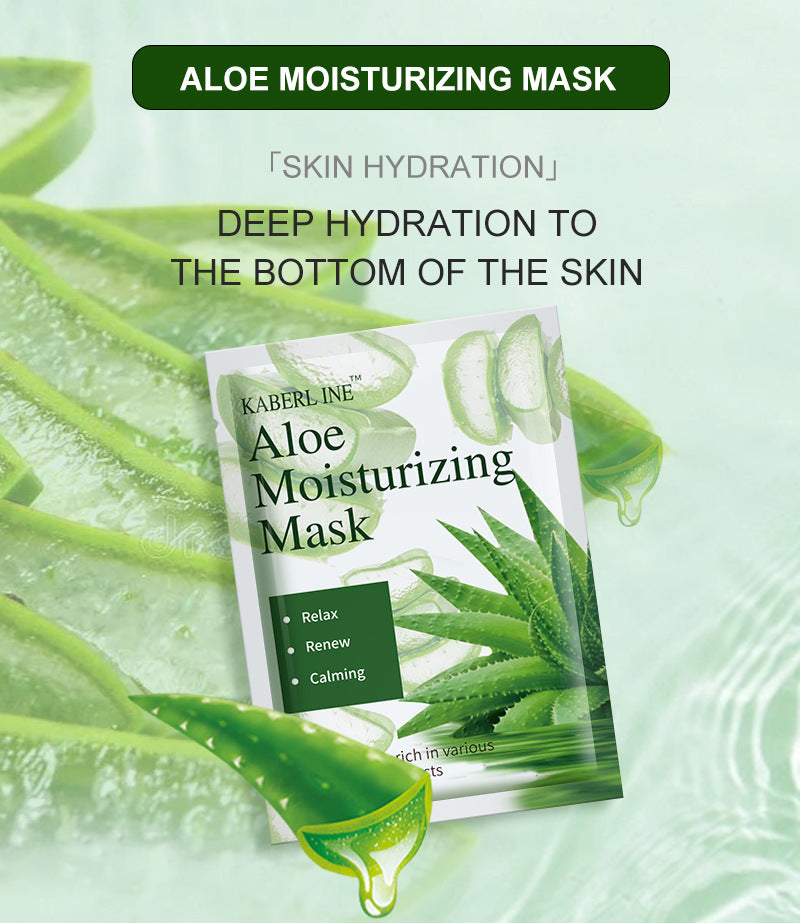 Natural Plant Extract Sheet Face Mask Set – Cucumber, Aloe & Avocado | Deep Cleansing & Hydrating