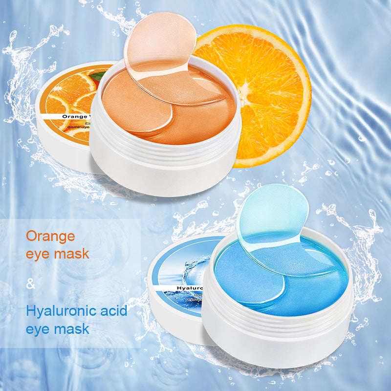 Unlabeled Eye Masks with Seaweed & Gold for Firming and Reducing Fine Lines – Moisturizing and Hydrating Eye Patches