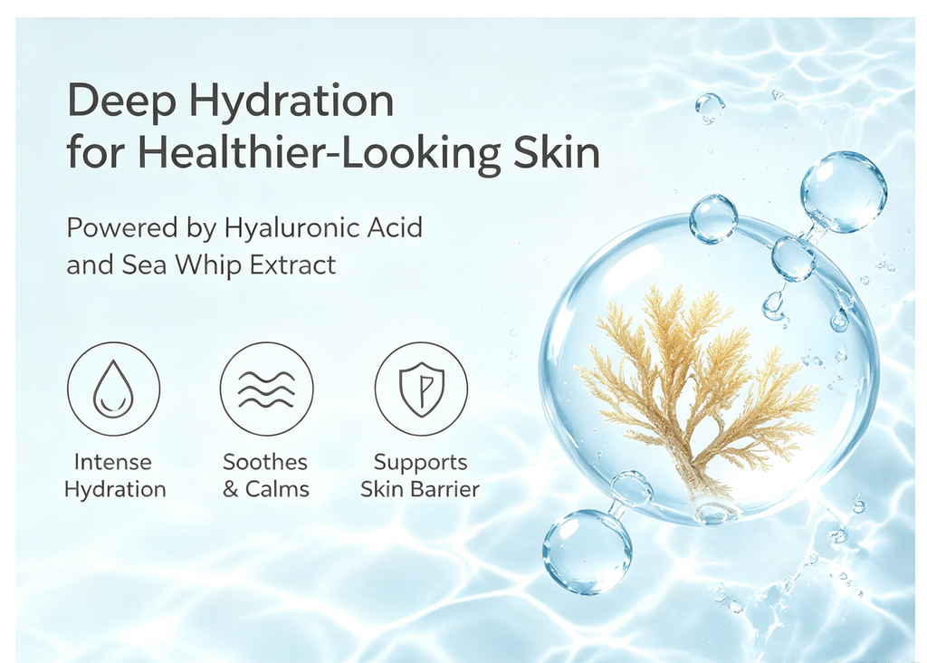 Hydrating Facial Mist with Hyaluronic Acid & Sea Whip Extract - 150ml