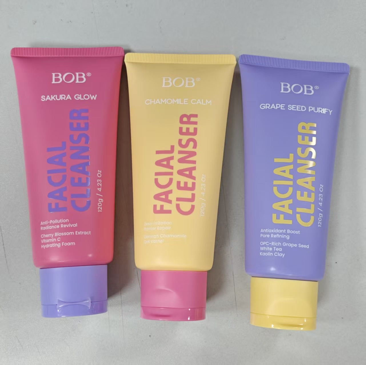 Facial Cleanser – Sakura, Chamomile & Grape Seed | Alinna Beauty
