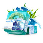 Handmade Soap Bar with Organic Ocean Loofah Oil Control Acne Treatment Revitalizes Skin for Face and Body