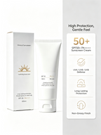 Alinna Beauty Mineral Hydrating Sunscreen SPF 50 PA+++ with Niacinamide & Vitamin E, 100ml