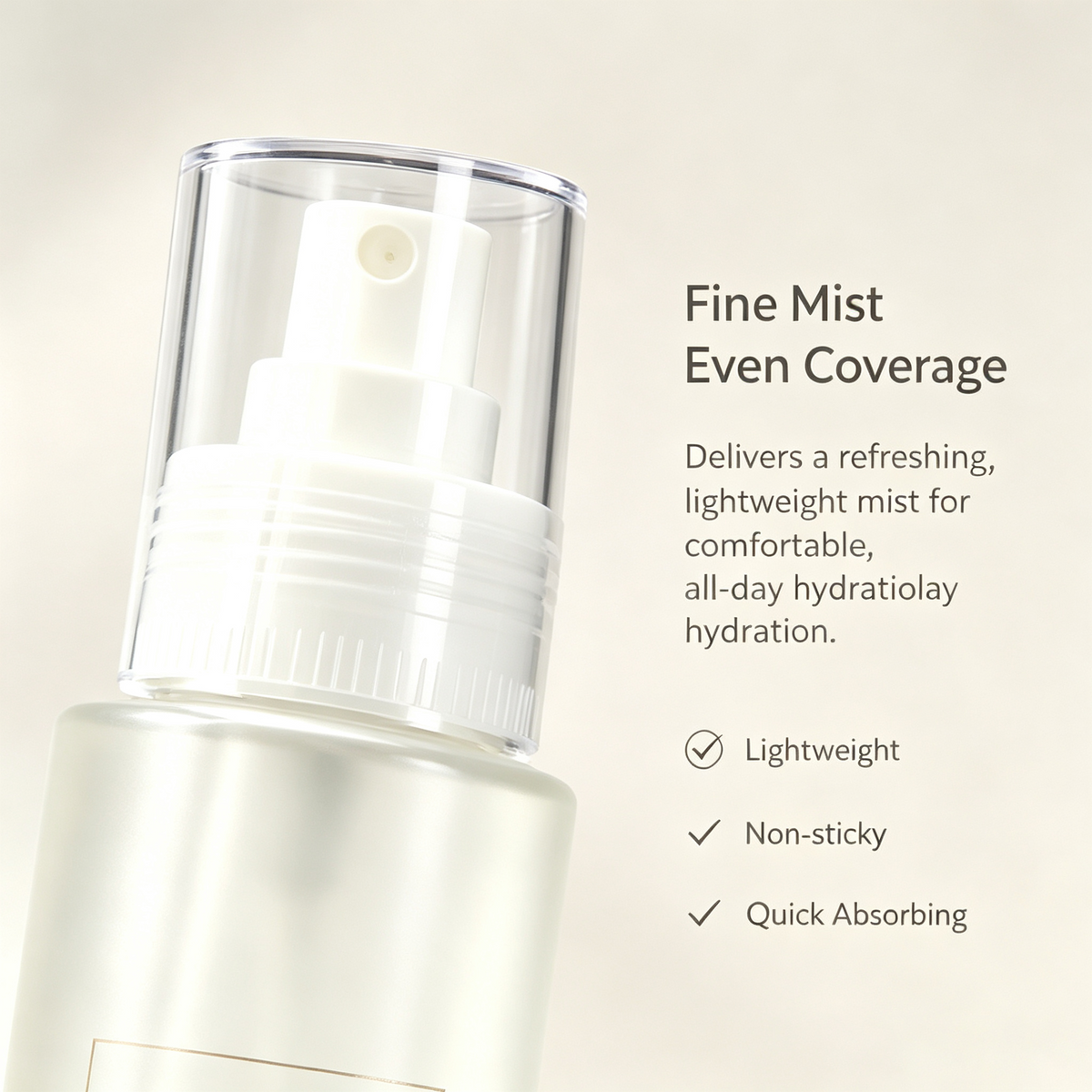 Hydrating Facial Mist with Hyaluronic Acid & Sea Whip Extract - 150ml