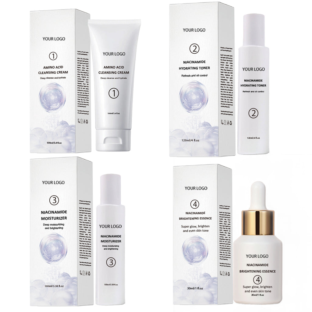 Premium Niacinamide Brightening 4-Step Skincare Set
