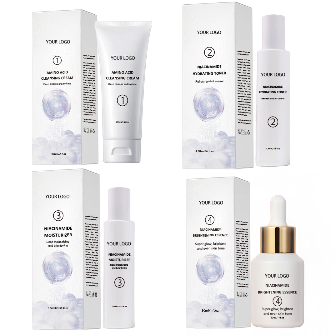 Premium Niacinamide Brightening 4-Step Skincare Set