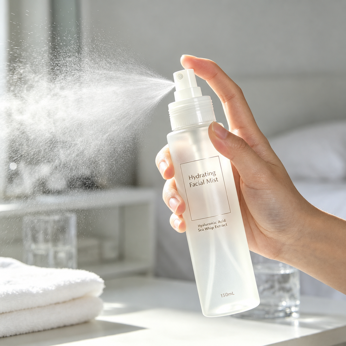 Hydrating Facial Mist with Hyaluronic Acid & Sea Whip Extract - 150ml