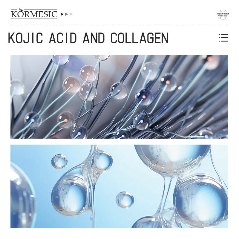 Kojic Acid Whitening Cream for Underarm Knees and Elbows with Collagen Dark Spot Remover Moisturize and Brighten the Skin