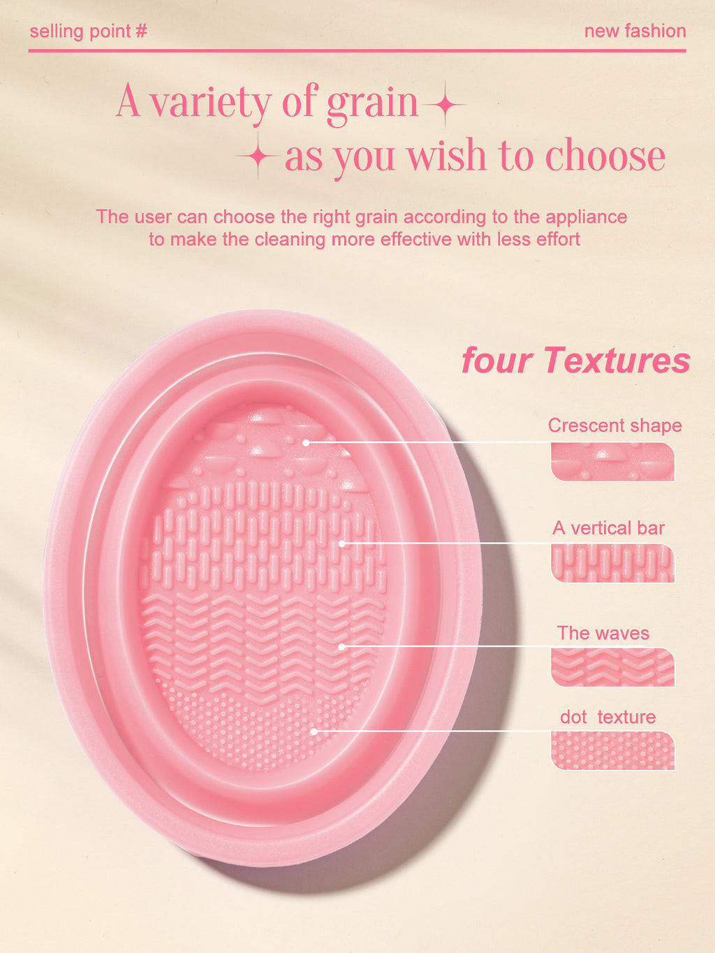 All‑in‑One Pink Makeup Brush Kit | Brushes, Beauty Blenders, Puffs & Travel Storage Bag Wholesale