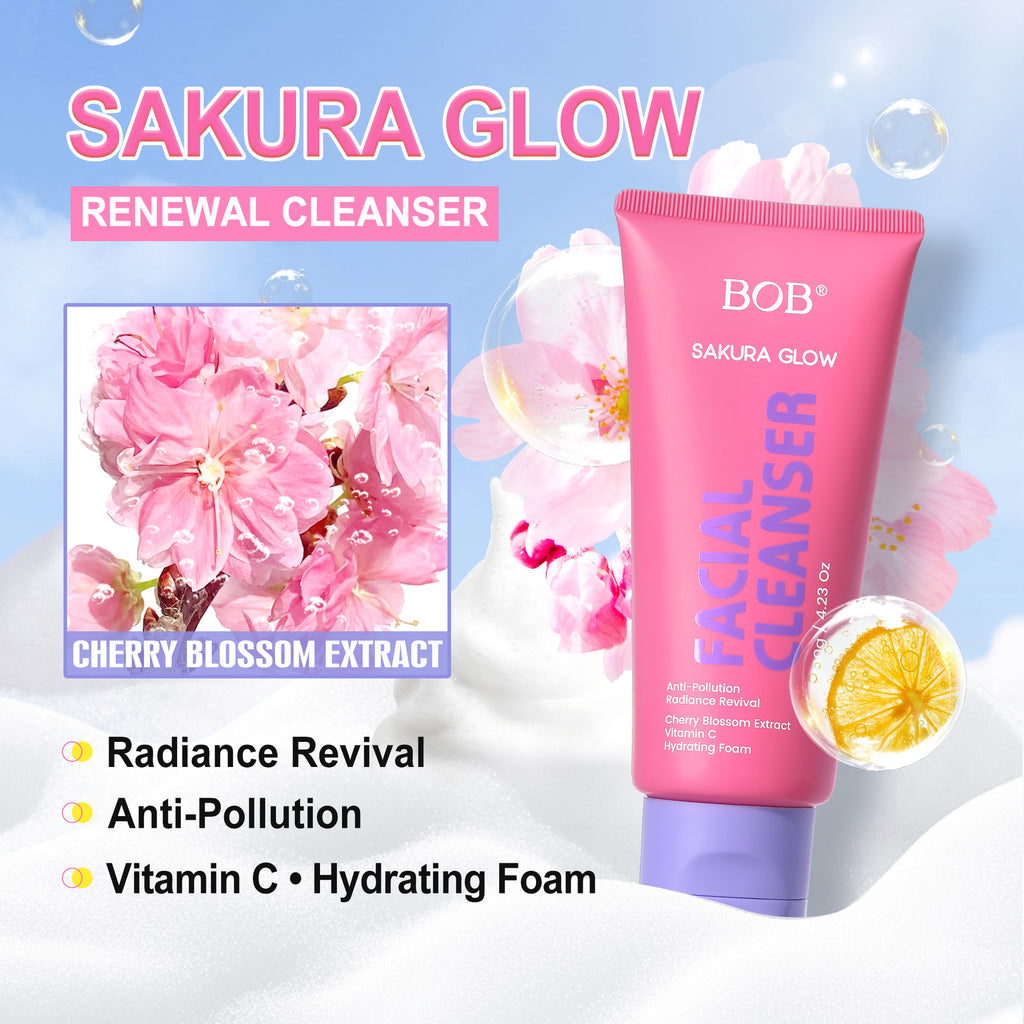 Facial Cleanser – Sakura, Chamomile & Grape Seed | Alinna Beauty