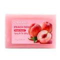 Peach Soap Bar | Gentle Moisturizing Bath Soap for Face & Body | Sweet Fruity Scent | 100g