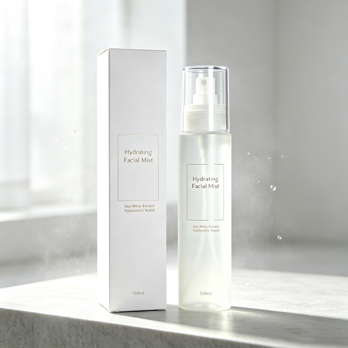 Hydrating Facial Mist with Hyaluronic Acid & Sea Whip Extract - 150ml
