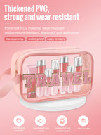 All‑in‑One Pink Makeup Brush Kit | Brushes, Beauty Blenders, Puffs & Travel Storage Bag Wholesale