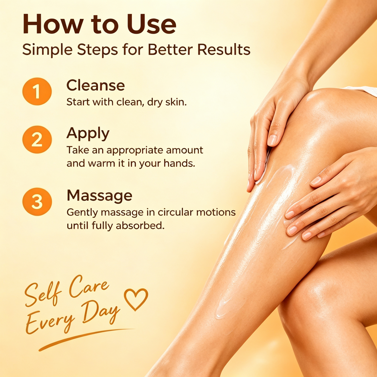 Ginger Hot Cream – Warming Body Massage Cream with Natural Ginger Extract | Relaxing Skin Care Moisturizer
