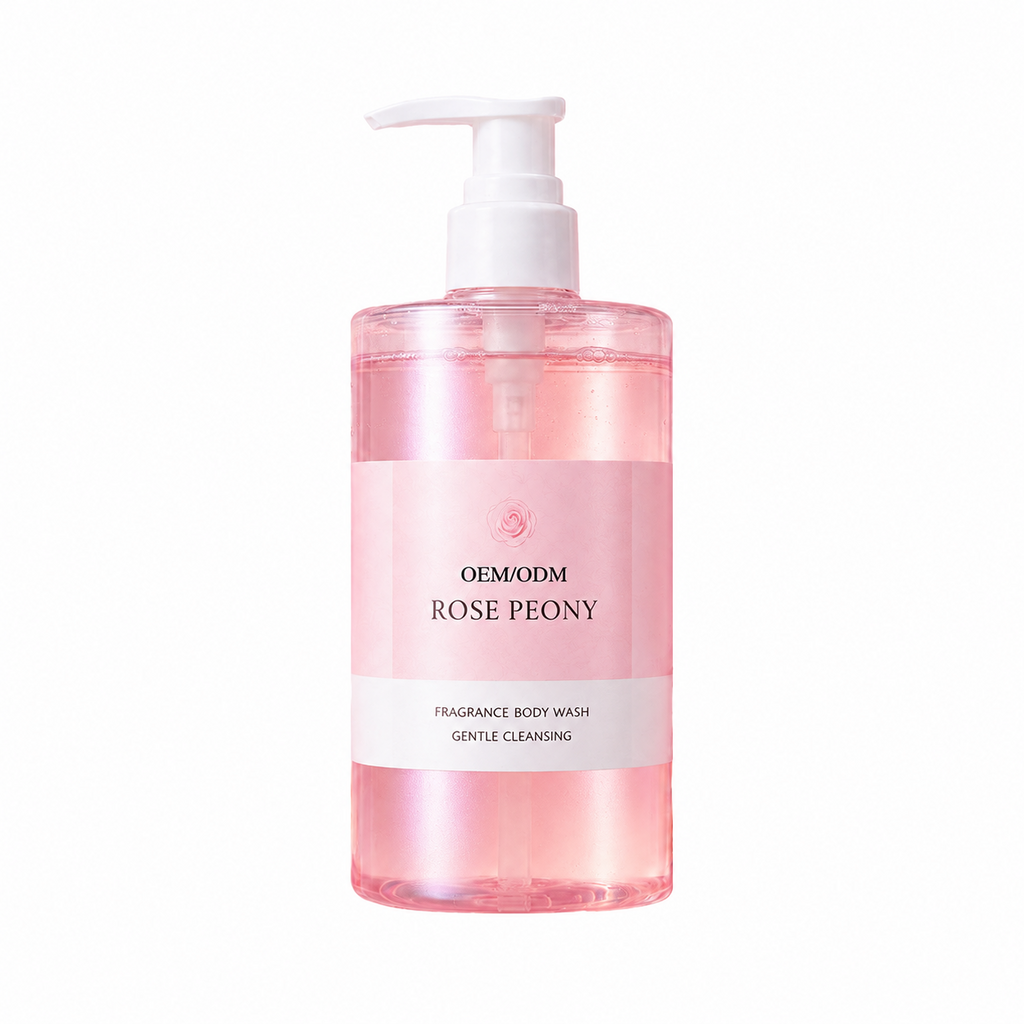 Rose Peony Fragrance Body Wash – Private Label OEM/ODM