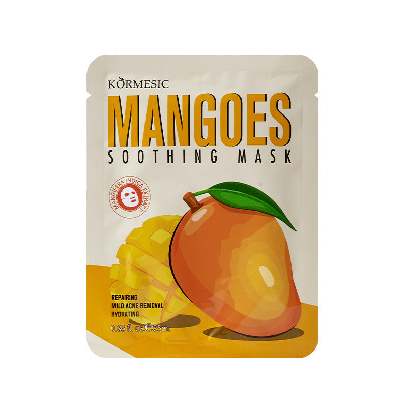 Fruit Extract Face Mask Set – Hydrating, Brightening & Anti-Aging Sheet Masks (12 Varieties)