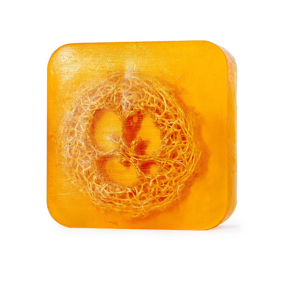 Handmade Soap Bar with Organic Ocean Loofah Oil Control Acne Treatment Revitalizes Skin for Face and Body