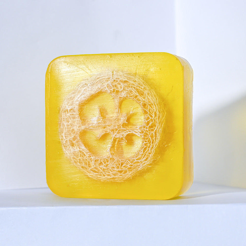 Handmade Soap Bar with Organic Ocean Loofah Oil Control Acne Treatment Revitalizes Skin for Face and Body