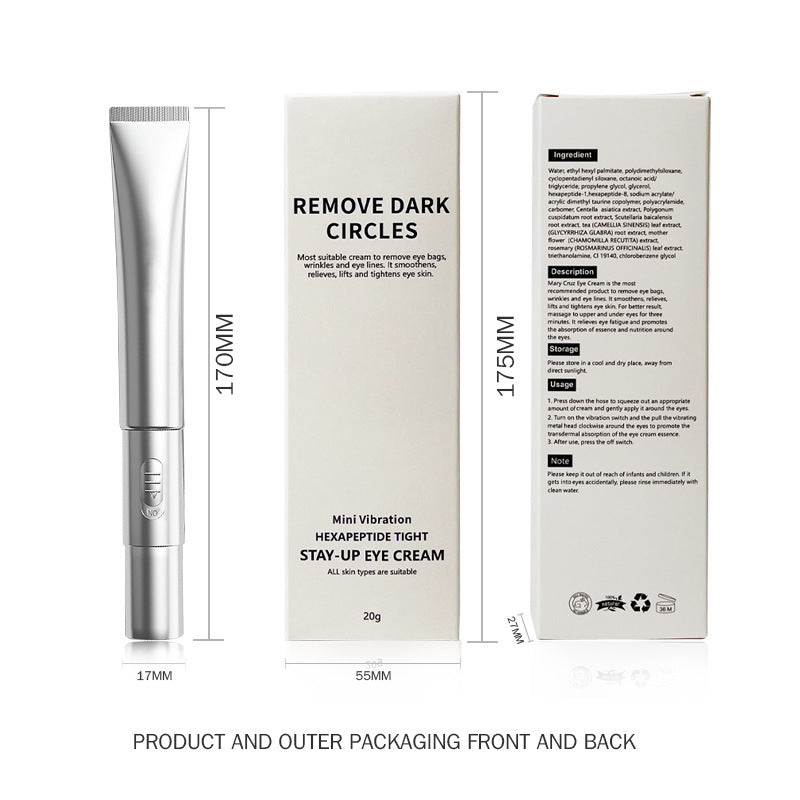 Mini Vibration Hexapeptide Eye Cream – Dark Circles, Eye Bags & Fine Lines | Wholesale OEM