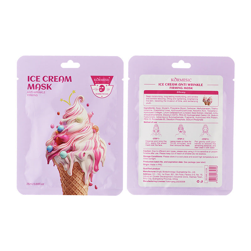 Skin Care Face Mask Set | Hydrating, Firming & Anti-wrinkle Sheet Masks 25g