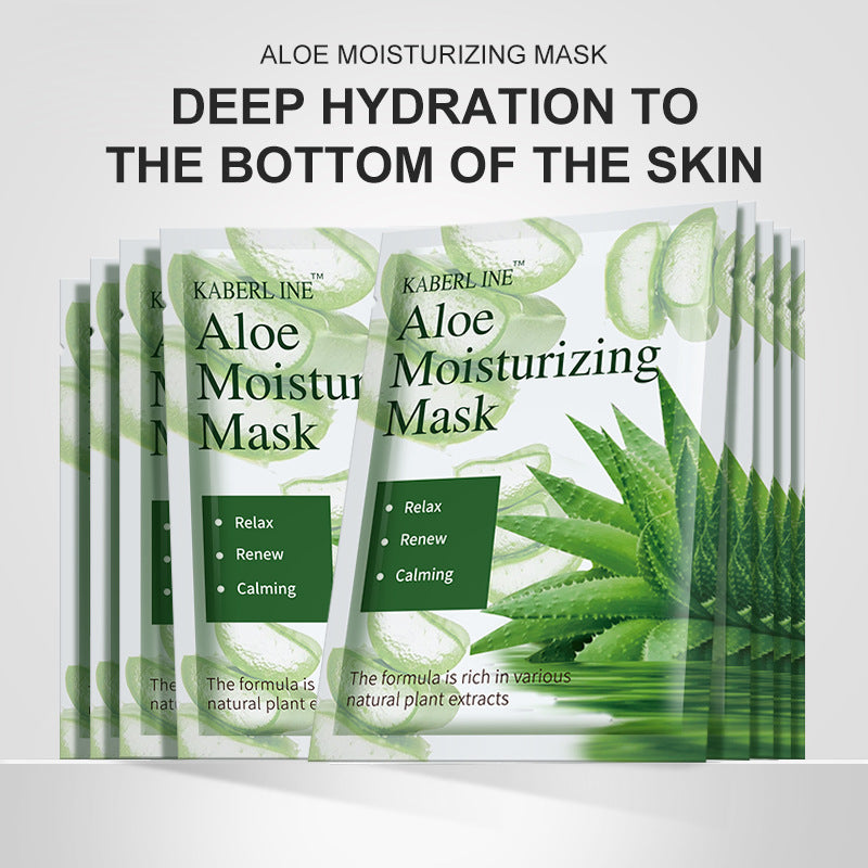 Natural Plant Extract Sheet Face Mask Set – Cucumber, Aloe & Avocado | Deep Cleansing & Hydrating