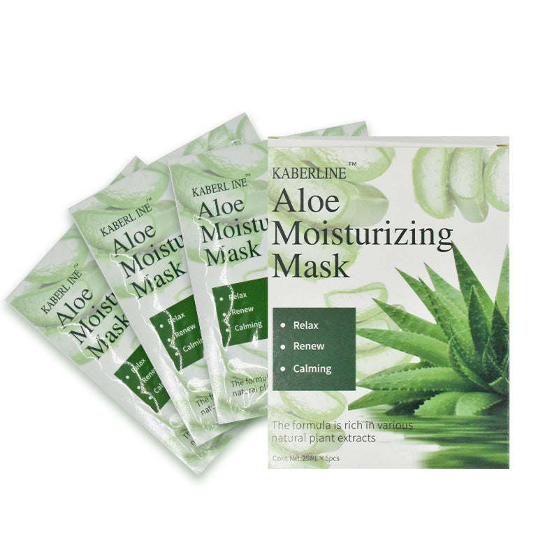 Natural Plant Extract Sheet Face Mask Set – Cucumber, Aloe & Avocado | Deep Cleansing & Hydrating