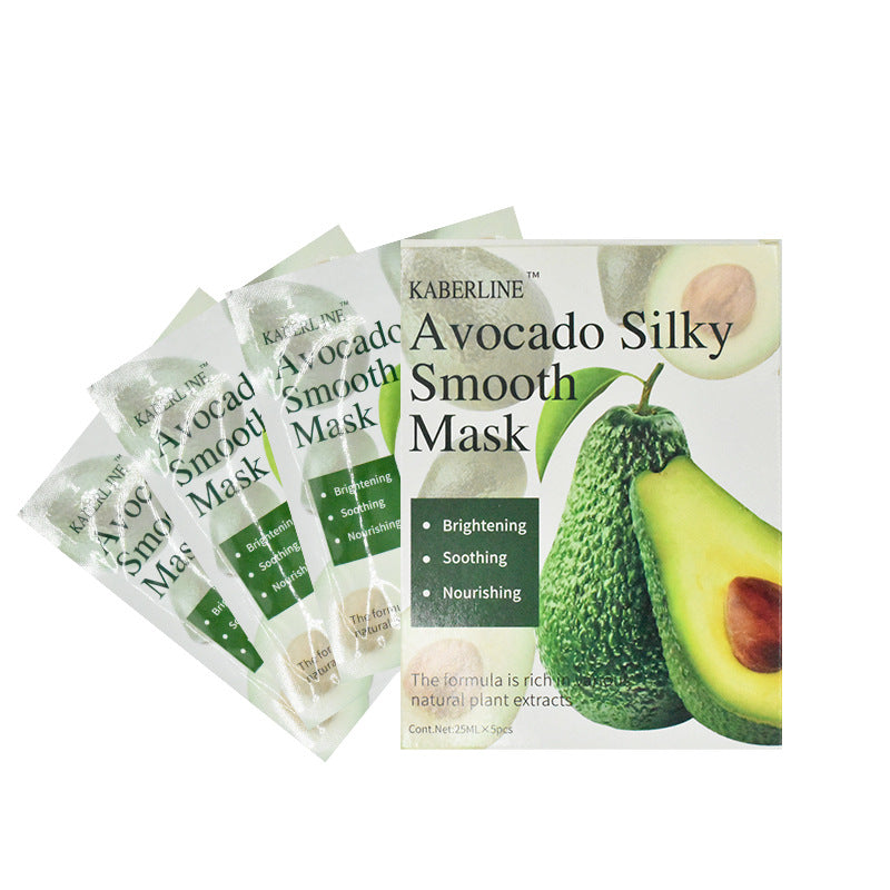 Natural Plant Extract Sheet Face Mask Set – Cucumber, Aloe & Avocado | Deep Cleansing & Hydrating
