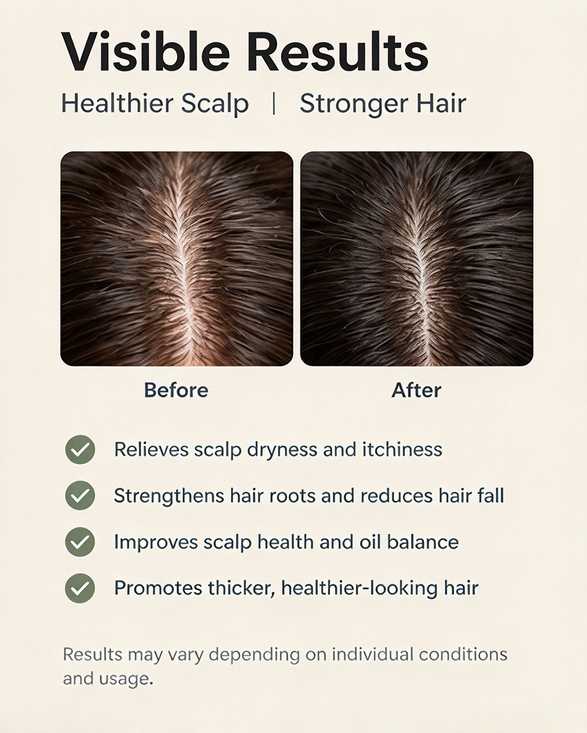 Scalp Care Serum with Botanical Extracts – OEM/ODM Available